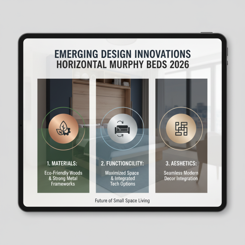 2026 Top Trends in Horizontal Murphy Beds for Small Spaces?