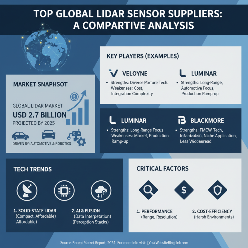 Top Wholesale Lidar Sensor Suppliers for Global Buyers?