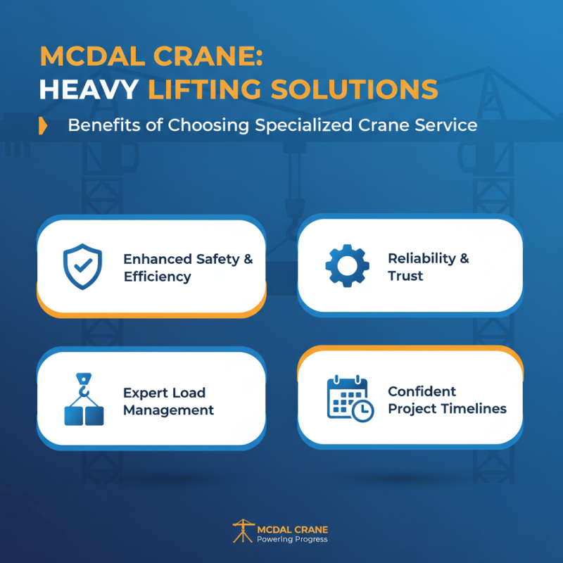 Why Choose Mcdal Crane for Your Heavy Lifting Needs?