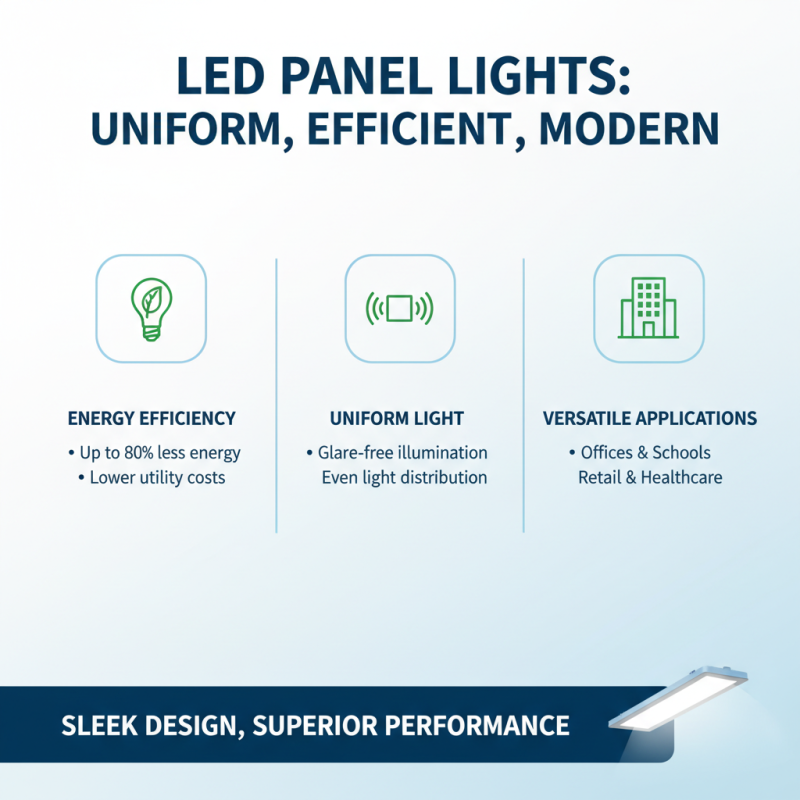 Why Choose LED Panel Lights for Your Next Lighting Upgrade?