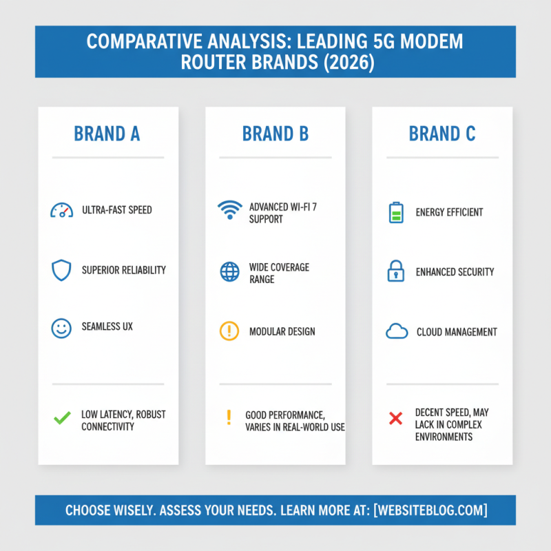 Top 5G Modem Router Options for Global Buyers in 2026?