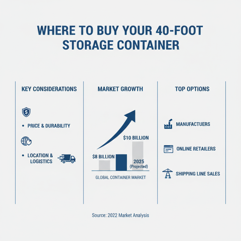 What is a 40 Foot Storage Container and How to Buy One?