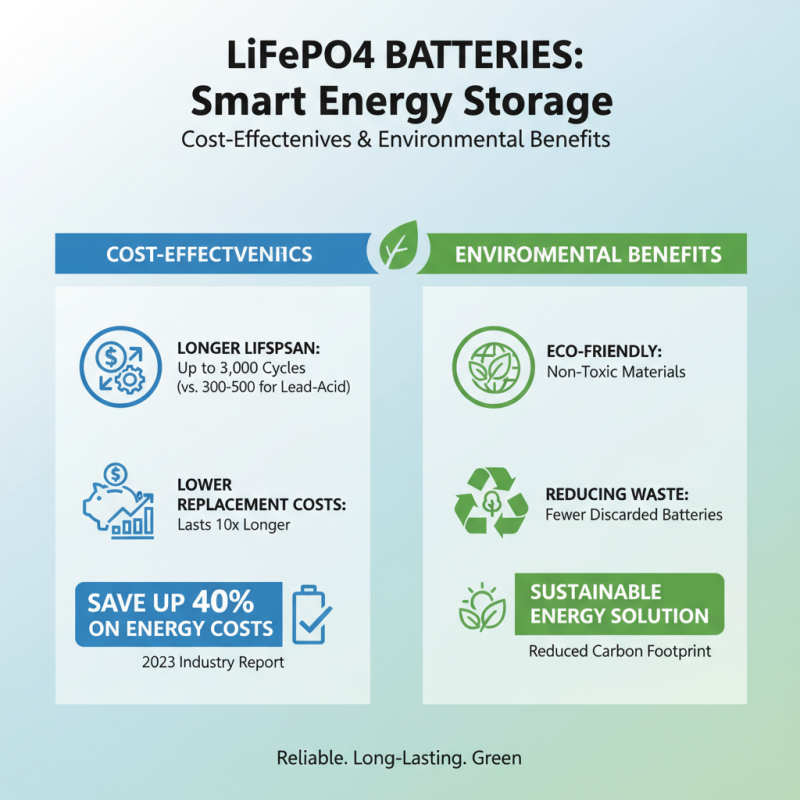Top 10 Benefits of Using a 12.8v Lifepo4 Battery for Your Energy Needs