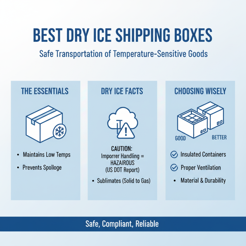 Best Dry Ice Shipping Boxes for Safe Transportation?