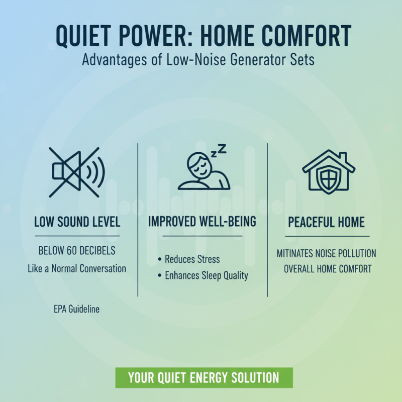 Top 10 Benefits of Using Low Noise Generator Sets for Home and Industry?