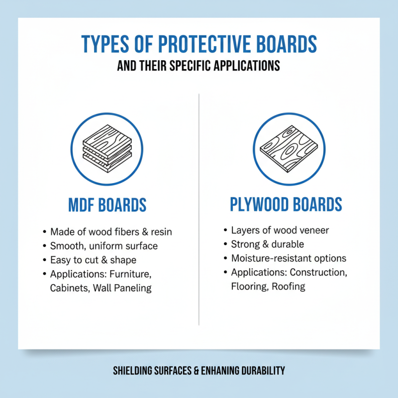 What is the Importance of Using a Protective Board in Various Applications?