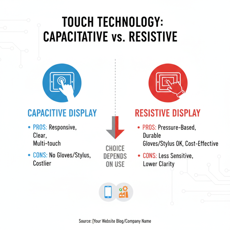 How to Choose the Right Touch Screen Display for Your Needs?