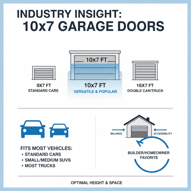 What is a 10x7 garage door and why is it popular?