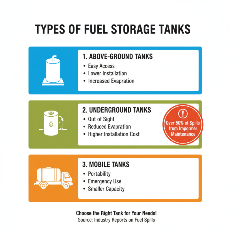 How to Choose the Right Fuel Storage Tanks for Your Needs?