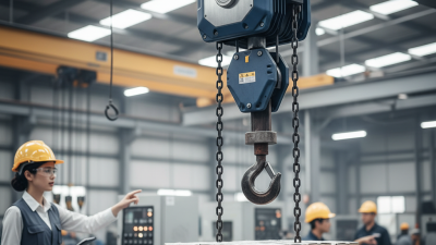 China Best Electric Chain Hoist Features and Benefits Explained