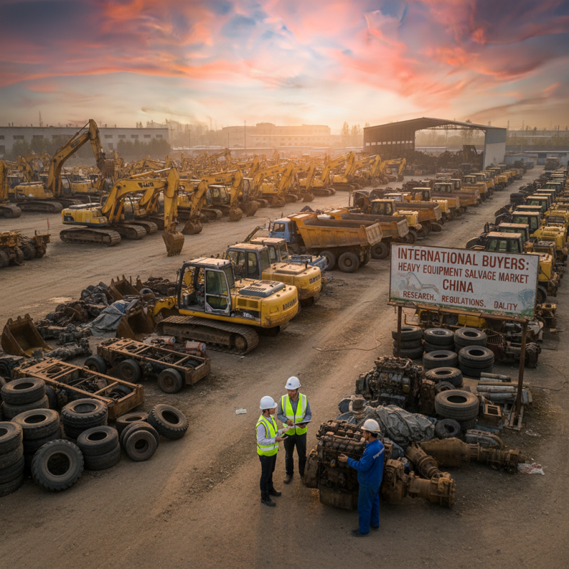 Top Heavy Equipment Salvage Yards in China for Global Buyers?
