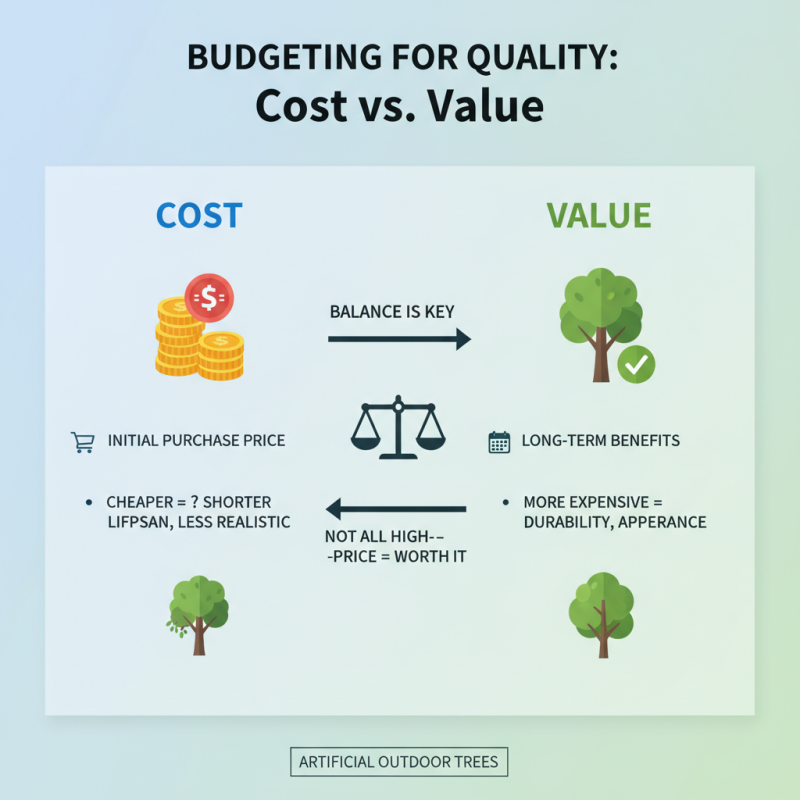 How to Choose the Best Artificial Outdoor Tree for Your Needs?