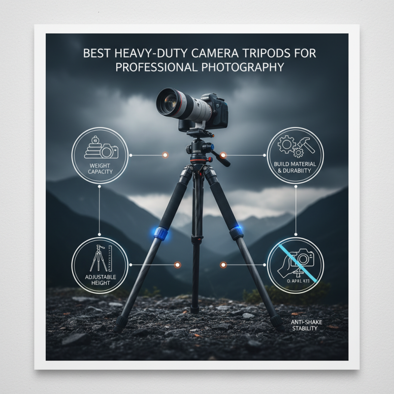 Best Heavy-Duty Camera Tripods for Professional Photography?