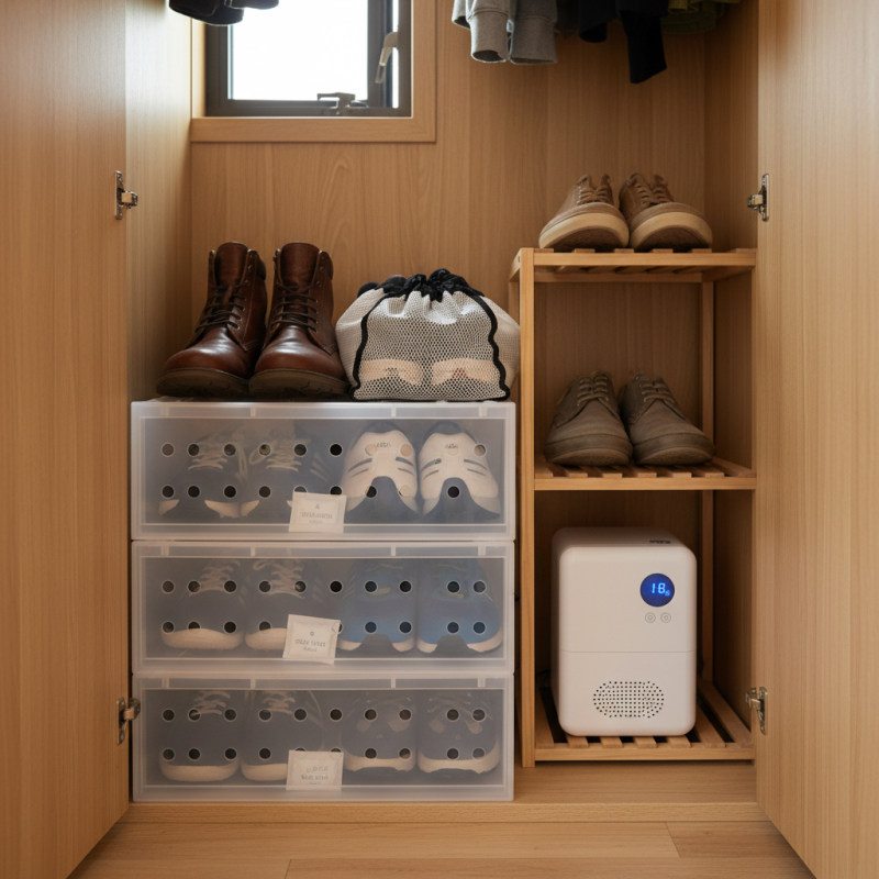 How to Prevent Moldy Shoes in Storage Boxes?