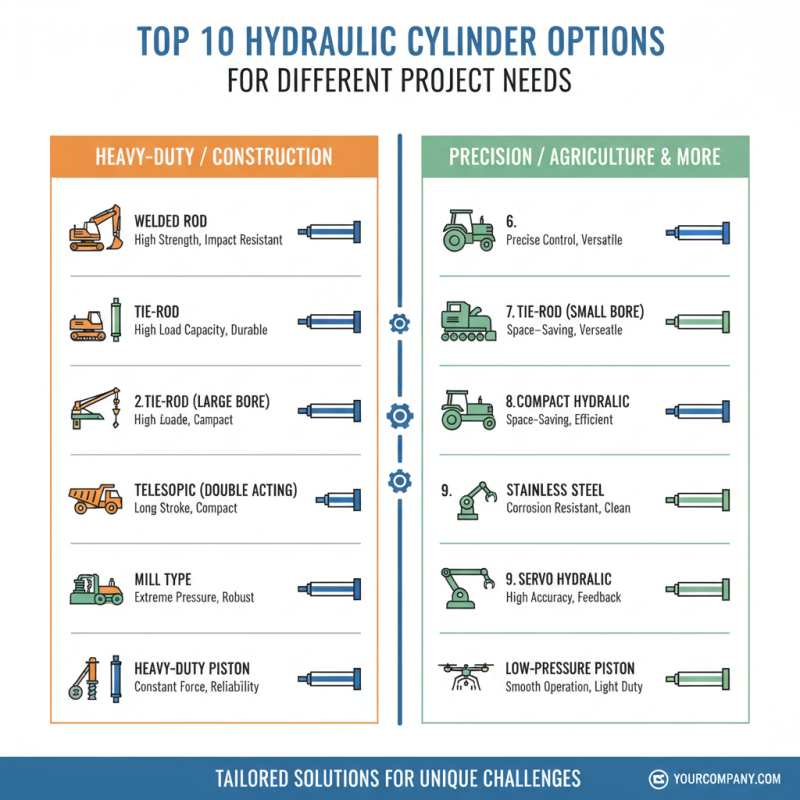 Top 10 Best Hydraulic Cylinder Options for Your Projects?