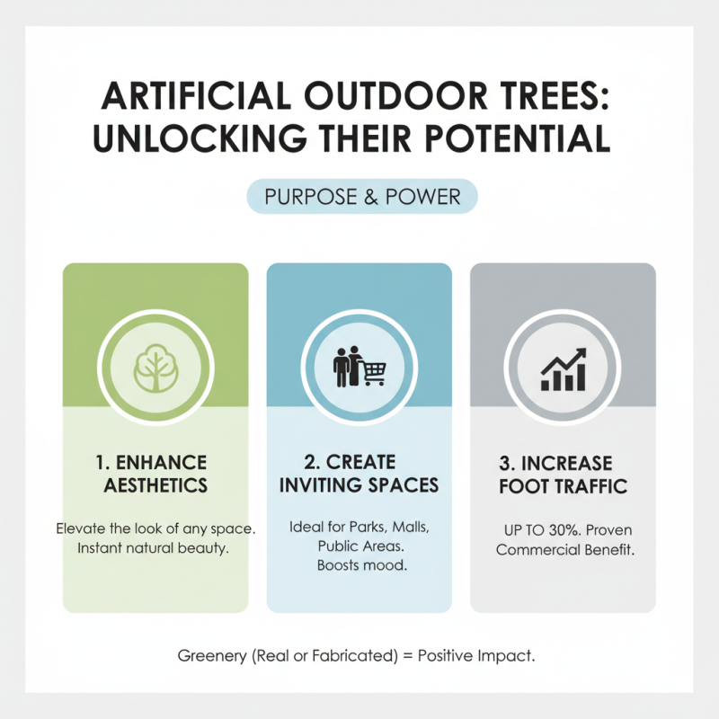 How to Choose the Best Artificial Outdoor Tree for Your Needs?