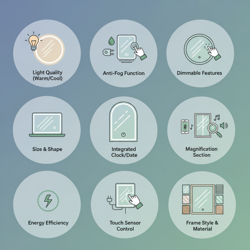 10 Tips for Choosing the Perfect Illuminated Bathroom Mirror