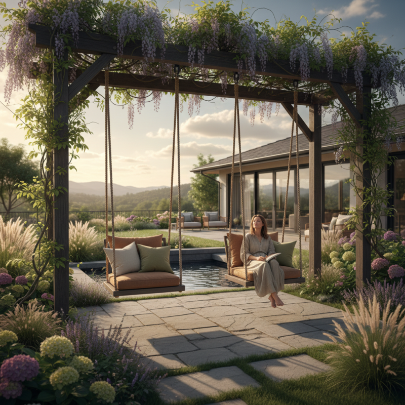 China Top Backyard Swing Sets for Adults Ideal for Relaxation and Fun?