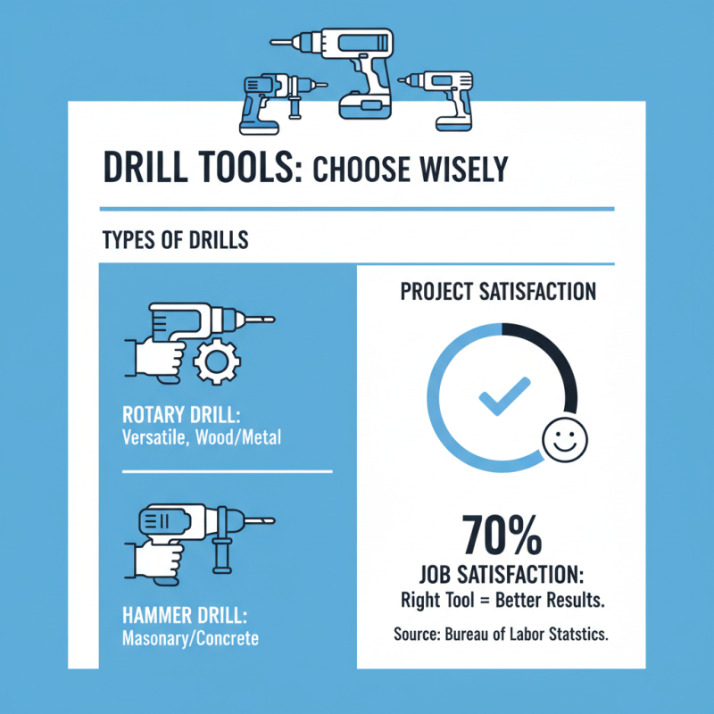 How to Choose the Right Drill Tool for Your Project
