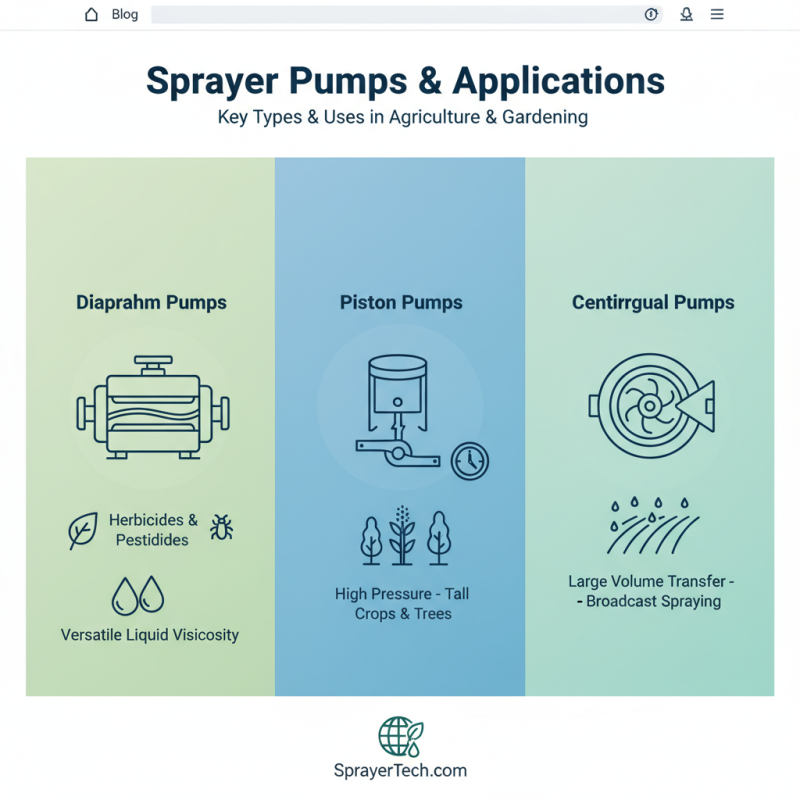 Why Choose Sprayer Pumps for Your Agriculture and Gardening Needs?