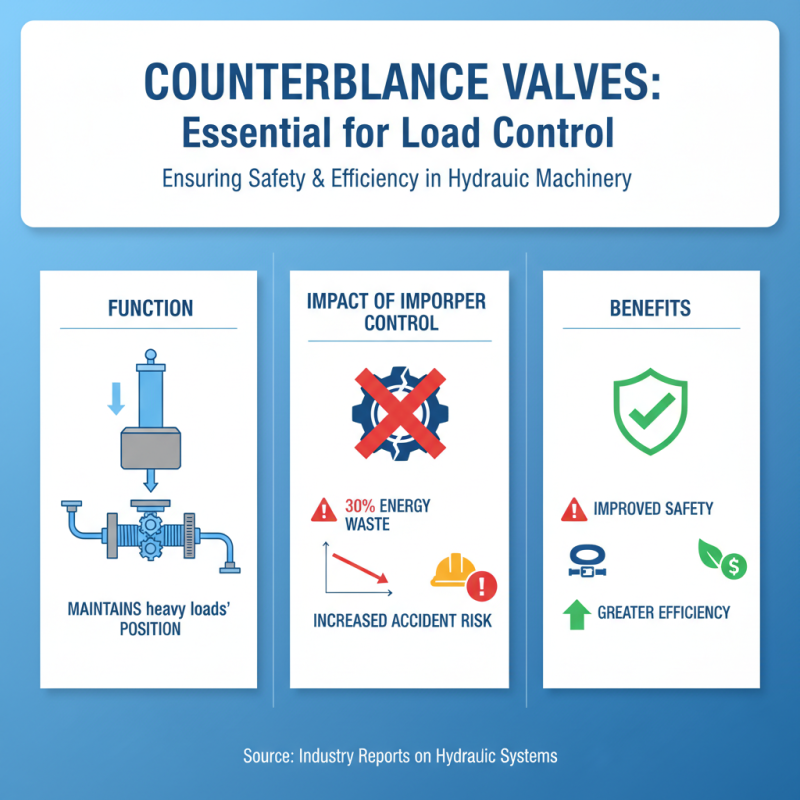 Top 7 Counterbalance Valves for Efficient Load Control?