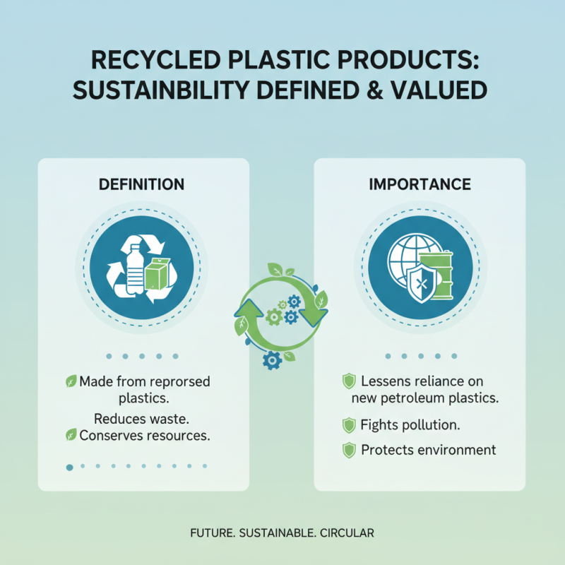 What is Recycled Plastic Products and How to Choose Them?