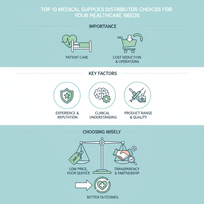 Top 10 Medical Supplies Distributor Choices for Your Healthcare Needs?