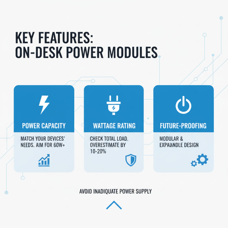How to Choose the Best On Desk Power Modules for Your Needs?