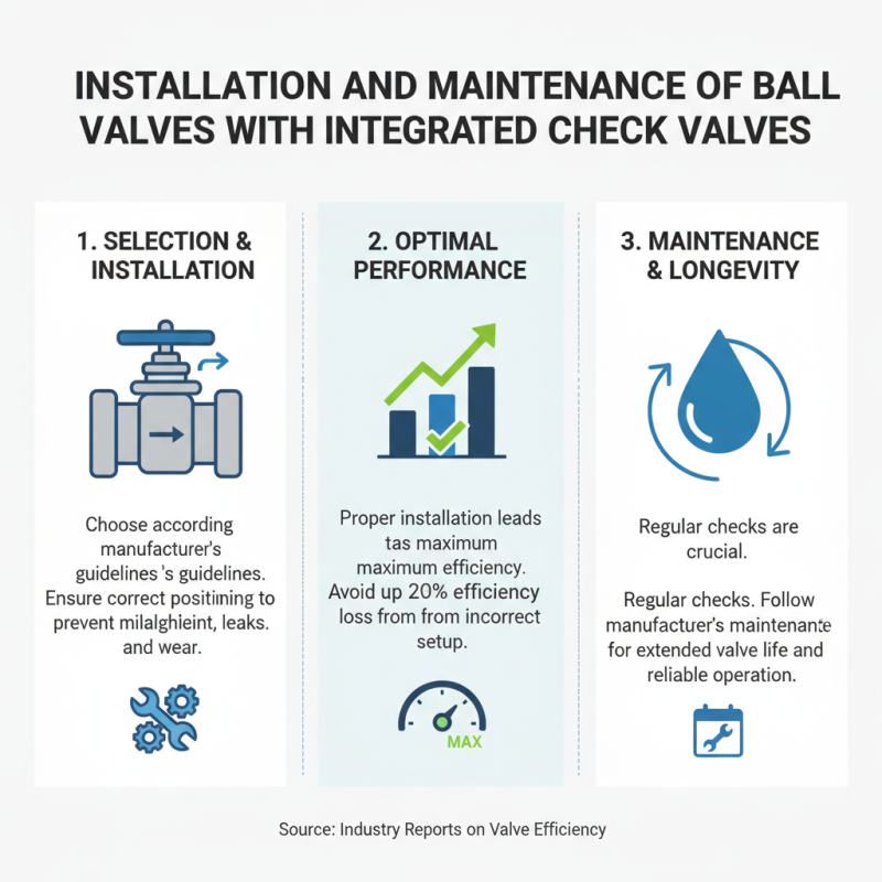 How to Choose a Ball Valve with Check Valve for Your Needs?