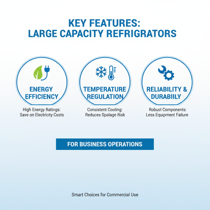 How to Choose Large Capacity Refrigerators for Your Business?