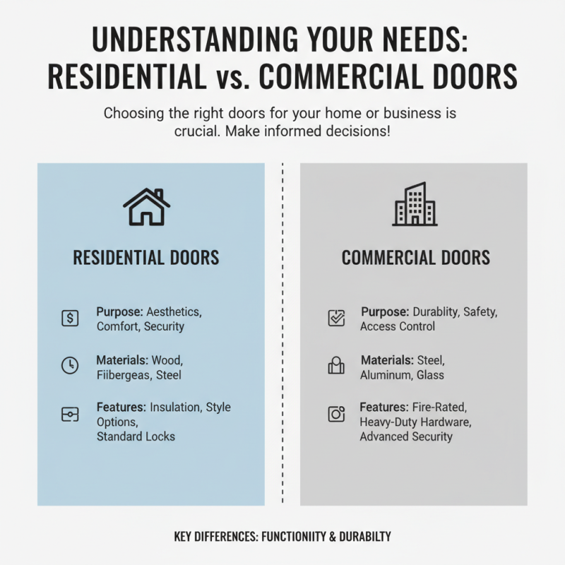 How to Choose Quality Doors for Your Home or Business?