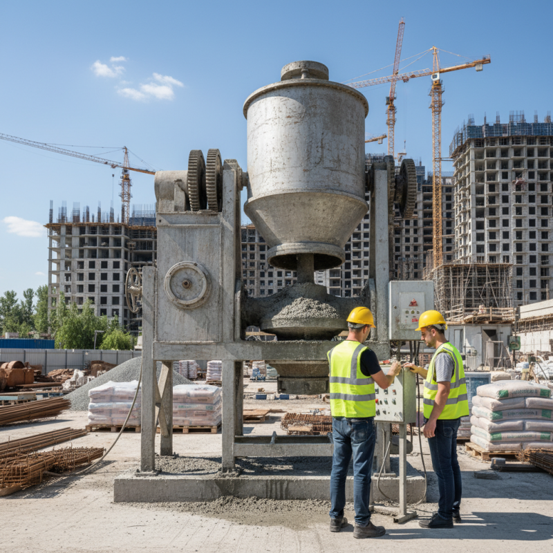 How to Choose the Best Vertical Concrete Mixer for Your Needs?