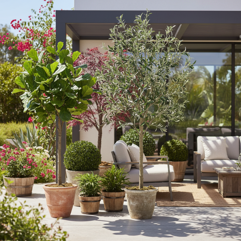 How to Choose the Best Artificial Outdoor Tree for Your Needs?