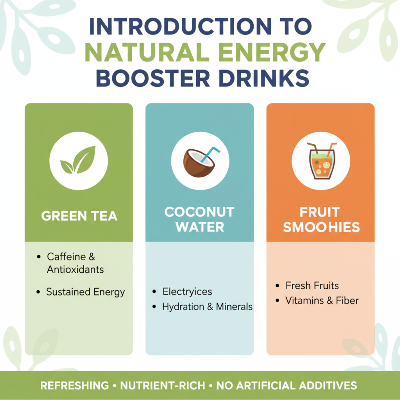 Top 10 Natural Energy Booster Drinks to Energize You?