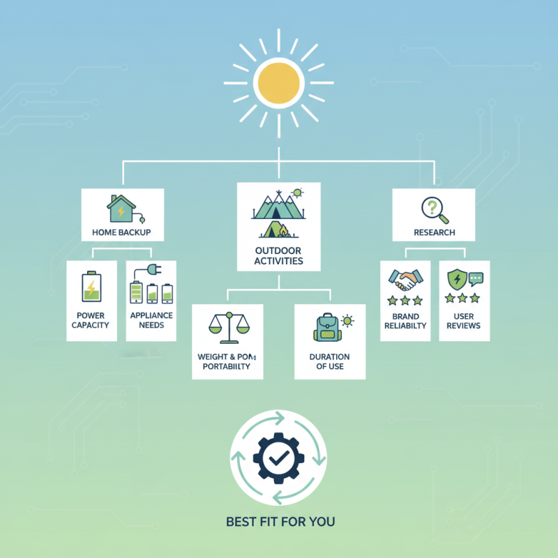 How to Choose the Best Solar Generator for Your Needs?