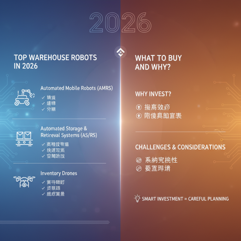 Top Warehouse Robots in 2026 What to Buy and Why?