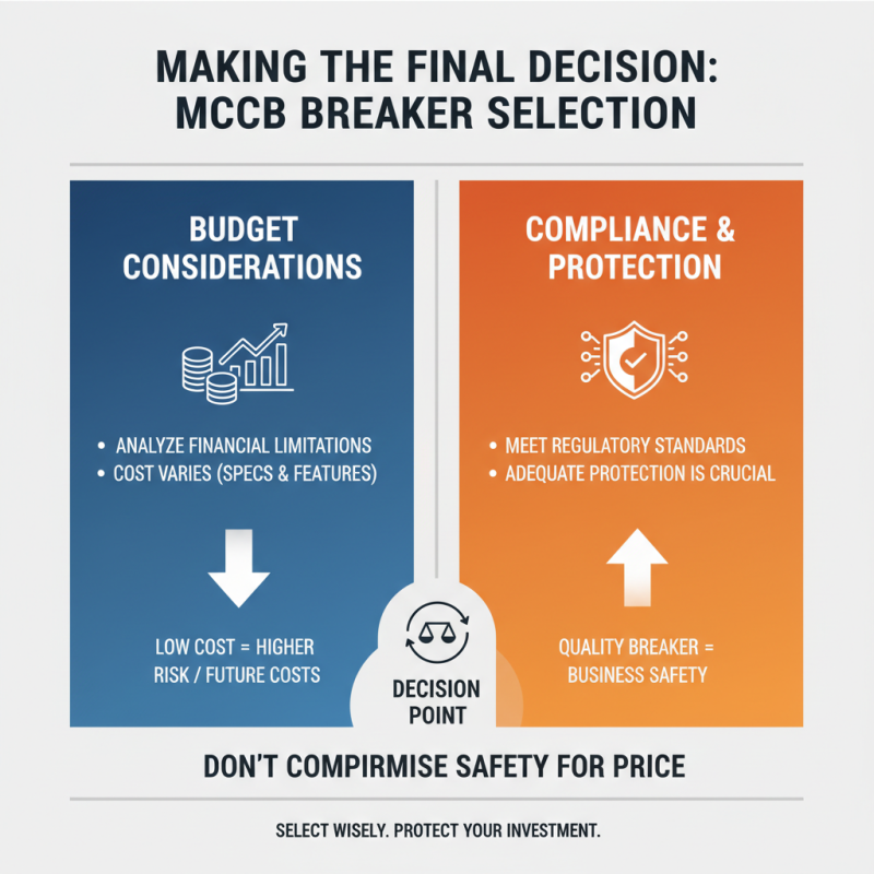 How to Choose the Right MCCB Breaker for Your Business Needs?