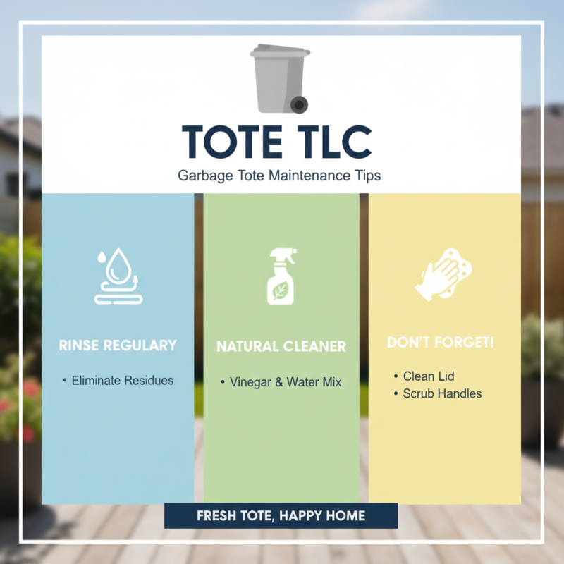 Top 10 Garbage Totes for Easy Waste Management Solutions?