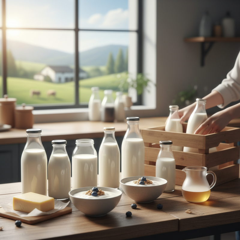 China Best Milk Delivered Options for Fresh Dairy Products
