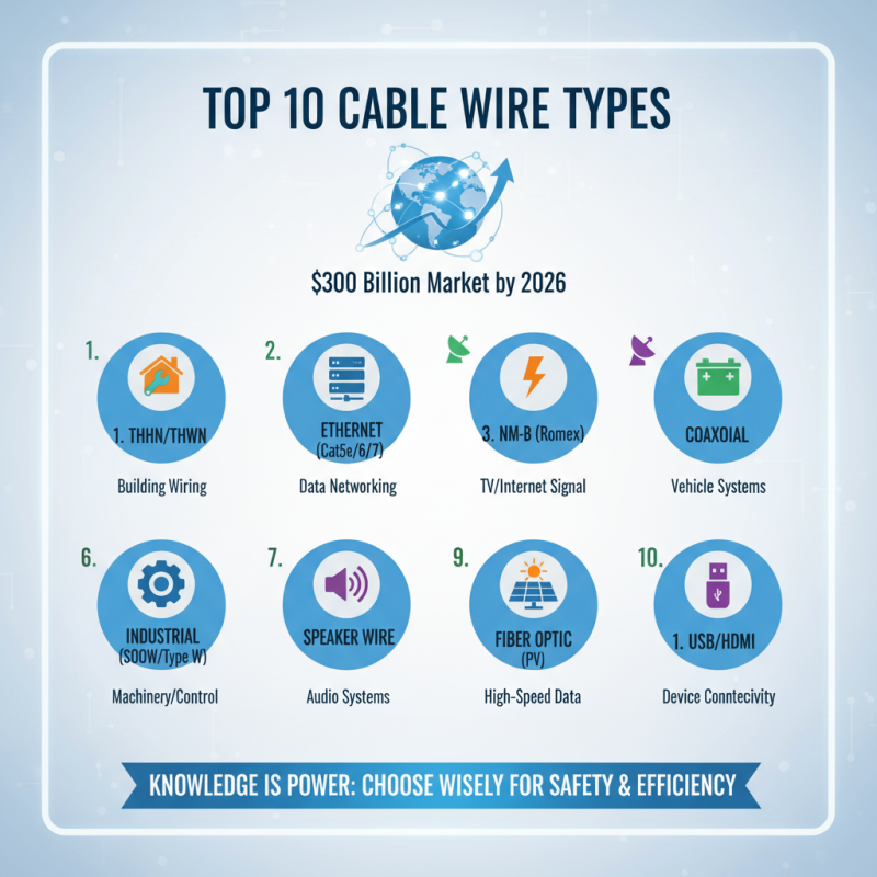 Top 10 Types of Cable Wire You Need to Know About?