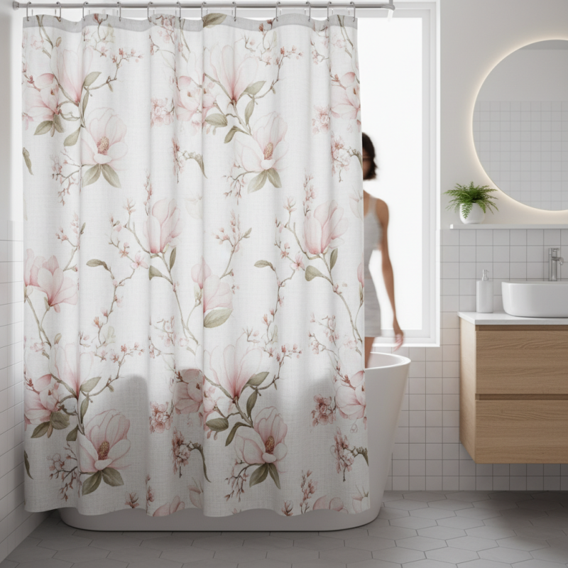 2026 How to Choose the Perfect Floral Shower Curtain for Your Bathroom?