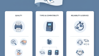 How to Choose the Best ATM Paper Rolls Suppliers for Your Needs?