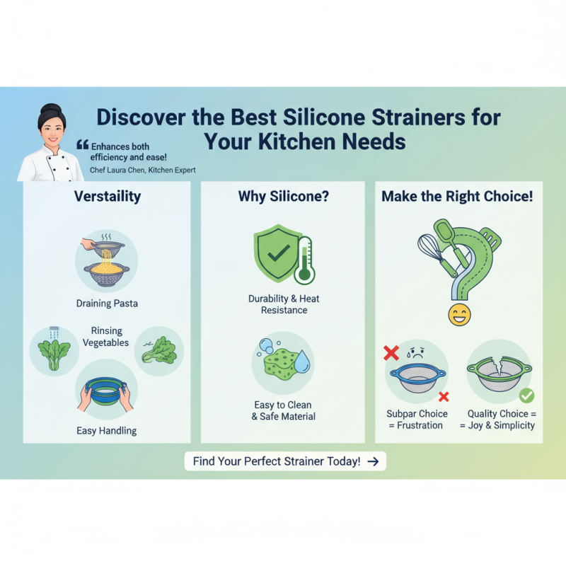 Discover the Best Silicone Strainers for Your Kitchen Needs?