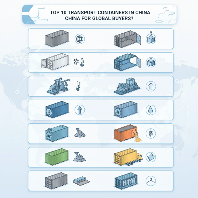 Top 10 Transport Containers in China for Global Buyers?
