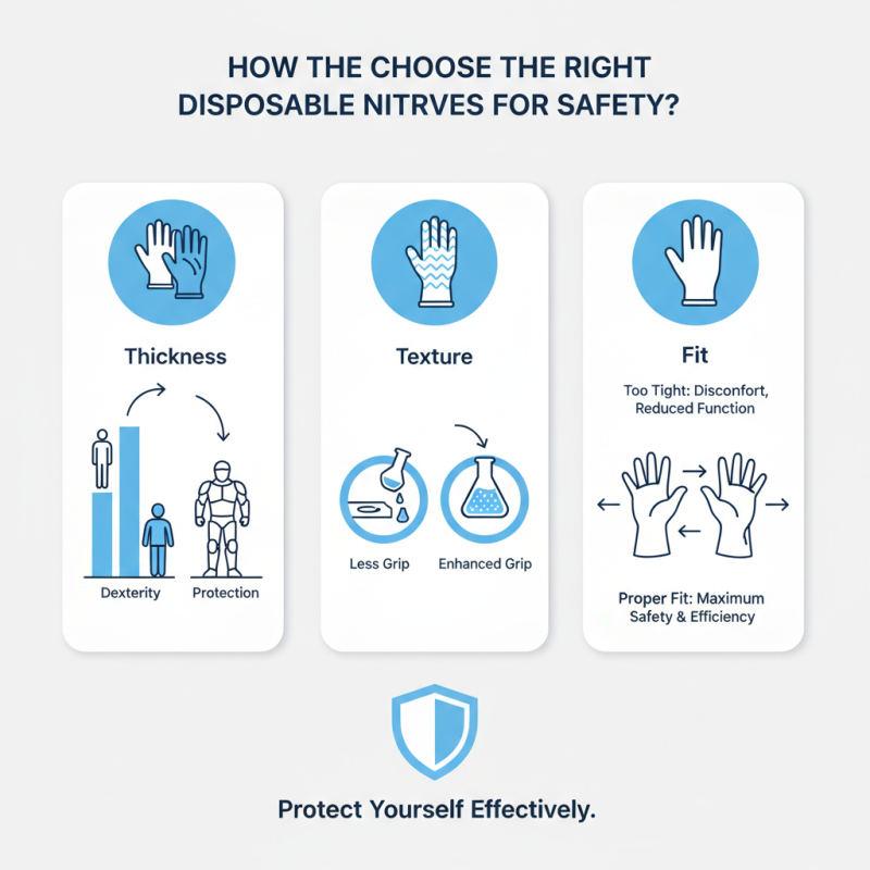 How to Choose the Right Disposable Nitrile Gloves for Safety?