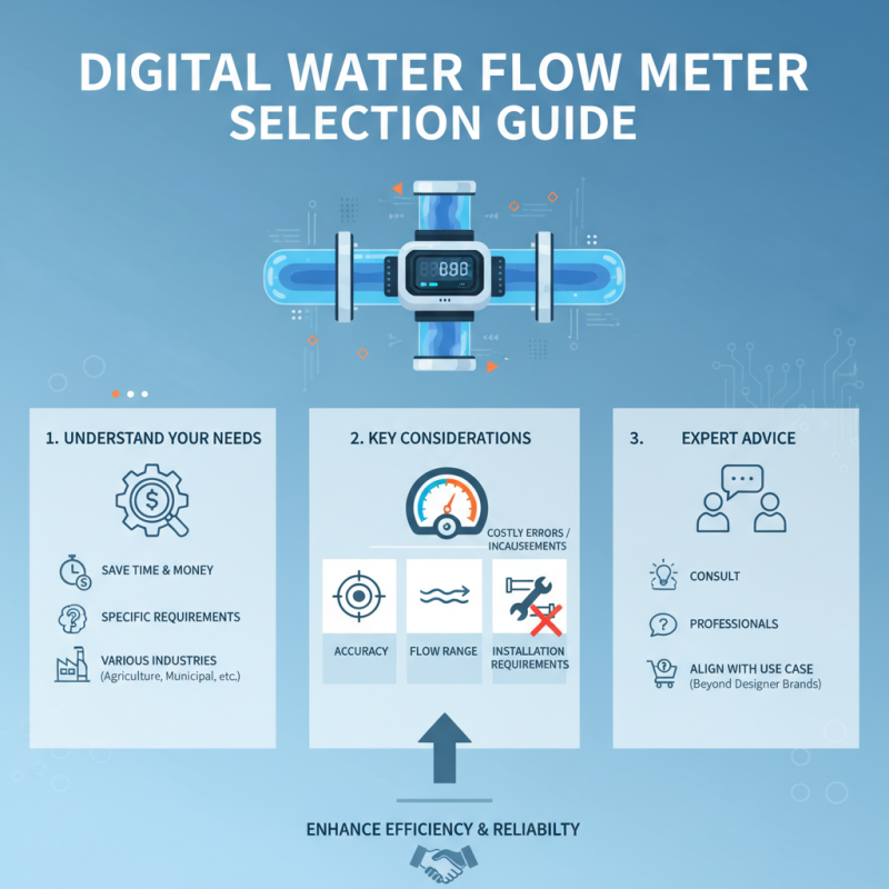 How to Choose the Best Digital Water Flow Meter for Your Needs?
