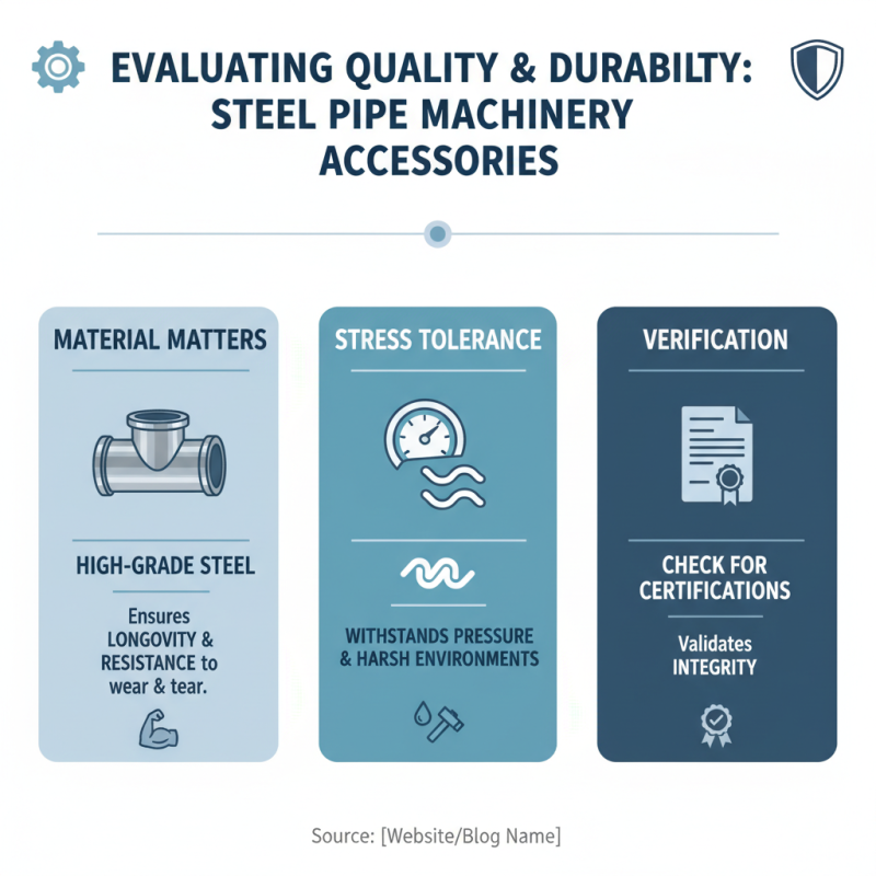 How to Choose the Right Steel Pipe Machinery Accessories for Your Needs?