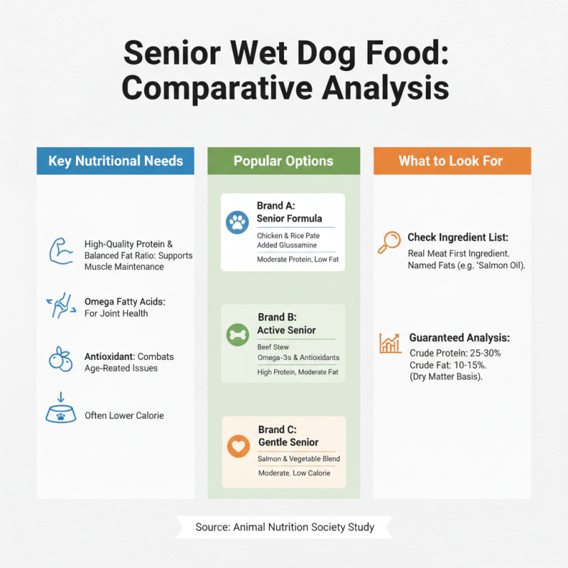 Top Wet Dog Food Choices for Senior Dogs in 2026?