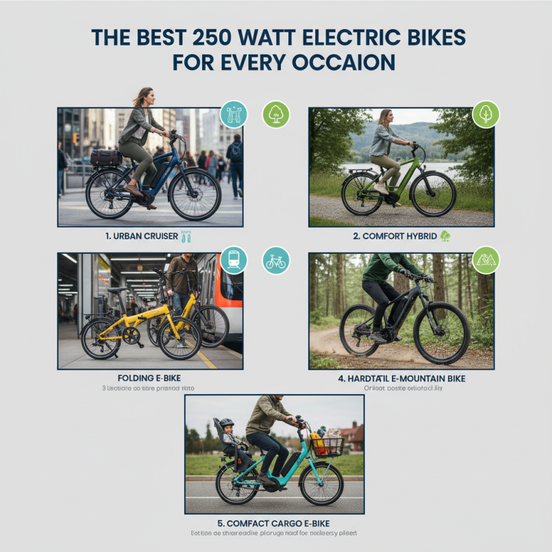 Лучшие электровелосипеды 250 Ват для удобных случаев?