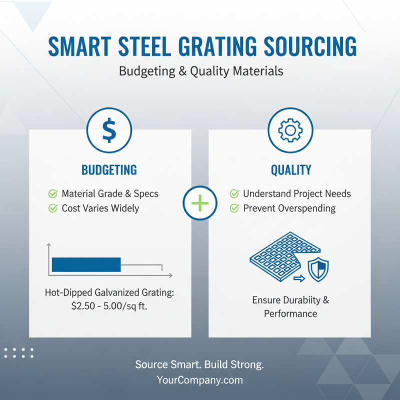 How to Choose the Right Steel Grating for Your Project?